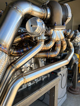 Load image into Gallery viewer, Archer Fabrications Billet Series 6 Port Twinscroll T4 Top Mount Exhaust Manifold Kit Toyota Supra 21+