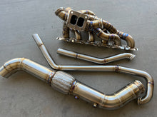 Load image into Gallery viewer, Archer Fabrications Billet Series 6 Port Twinscroll T4 Top Mount Exhaust Manifold Kit Toyota Supra 21+