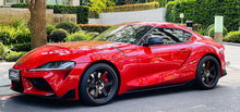 Load image into Gallery viewer, Volk Racing TE37 SL Black Edition III Wheel Package Toyota Supra A90 | A91 20+ 19x9.5 | 19x10.5 Pressed Black / Rim REDOT